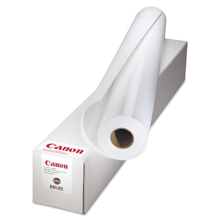 CANON Fine Art White Paper Roll, 2 in. Core, 14 mil, 36 in. x 50 ft, Matte White 0850V069